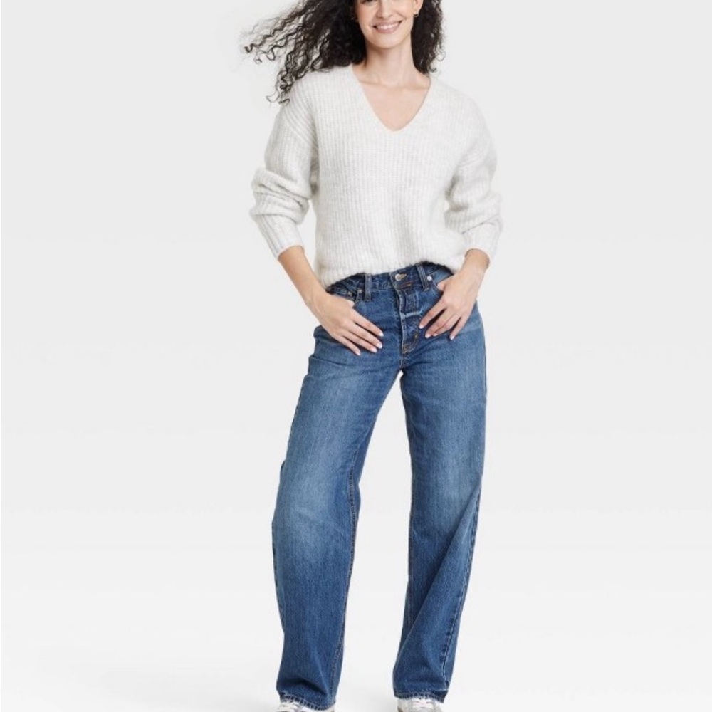 Universal Thread Blue Wide Leg Jeans